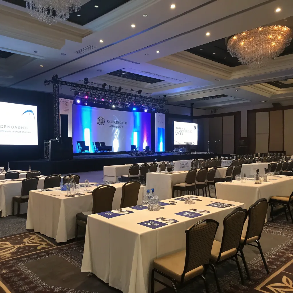 Corporate Event Setup